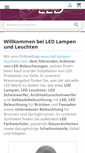 Mobile Screenshot of led-lampen-leuchten.com
